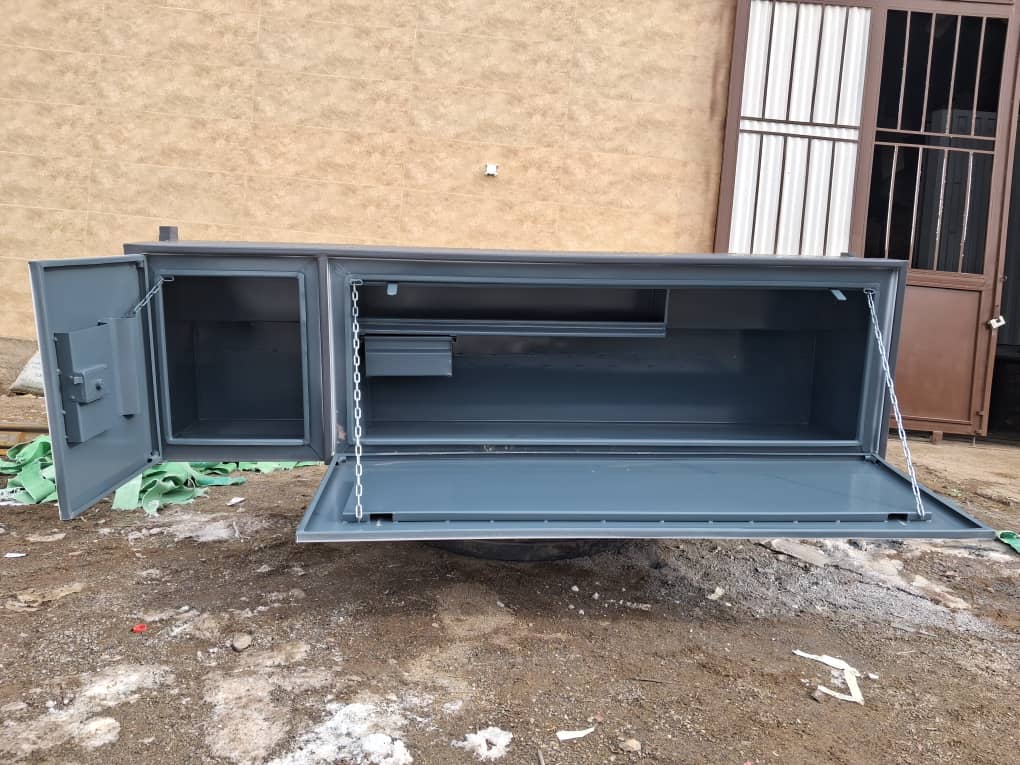 جعبه ترانزیت و تریلی صمدزاده در رشت